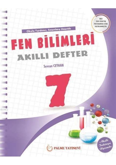 Palme Yay Nevi S N F Fen Bilimleri Ak Ll Defter Fiyatlar Ve Zellikleri