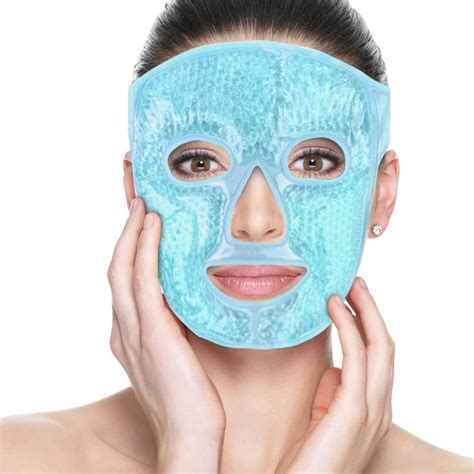 Amazon Newgo Gel Face Mask Cold Face Eye Mask Gel Beads Hot Cold