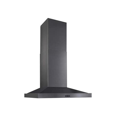 Broan Elite 30 Convertible Range Hood Black Stainless Steel Ew5430bls