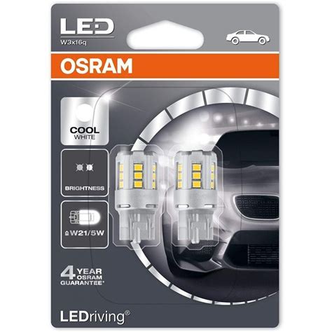 Osram W215w 7443 580 W3x16q Ledriving Cool White Led Bulbs