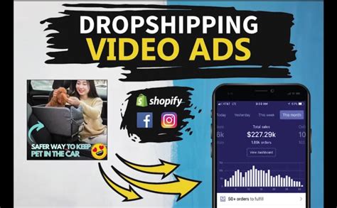 Create A Shopify Facebook Video Ad For Dropshipping Product By Haris