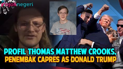 Fbi Bongkar Indentitas Thomas Matthew Crooks Diduga Sebagai Penembak