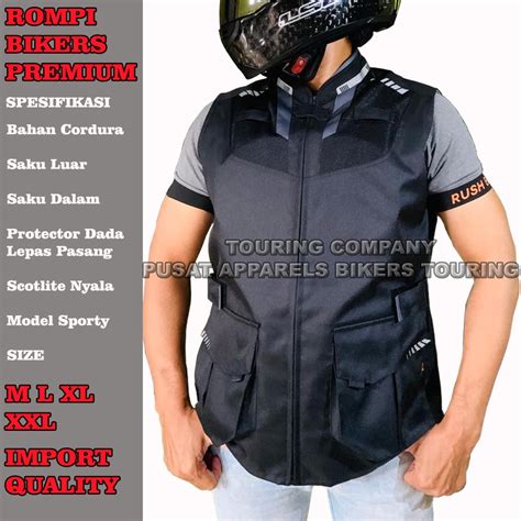 Jual Rompi Bikers Touring Adventure Rompi Touring Rompi Motor