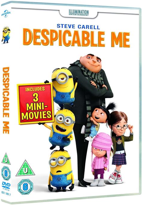 Despicable Me 1 Dvd Cover