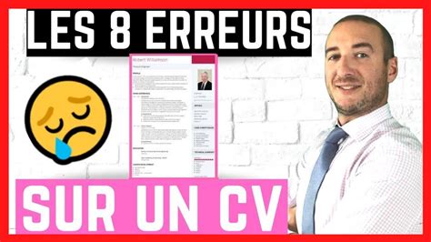 15 Erreurs A Eviter Pour Son Cv Video Analyse De Cv Et Conseils Pour