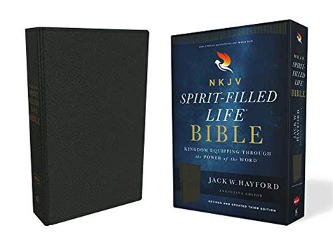 Nkjv Spirit Filled Life Bible Thumb Indexed Bk Black Genuine