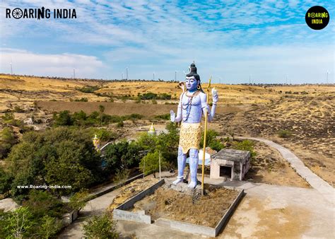 Harneshwar Shiva Statue, Raywadi, Kavathe Mahankal - Roaring India Tourism