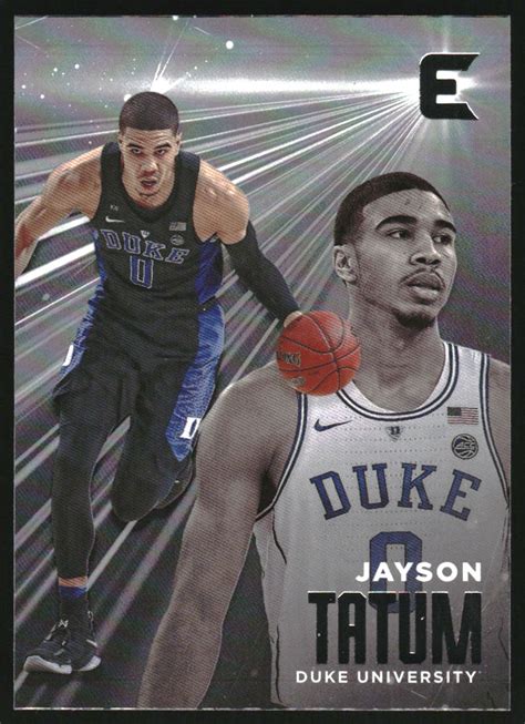 Panini Chronicles Draft Picks Essentials Jayson Tatum Nm