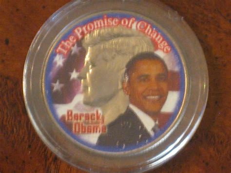 Barack Obama Jfk Half Dollar Coin 2009 President Elect