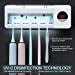 DSHOW UV Toothbrush Sanitizer Bathroom Toothbrush Holder Wall Mounted