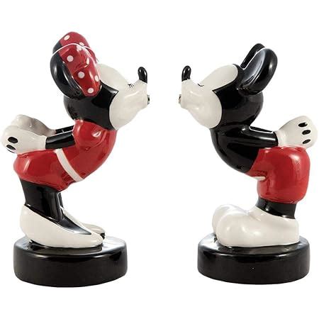 Amazon Enesco Disney Ceramics Mickey And Minnie Mouse Sitting Salt