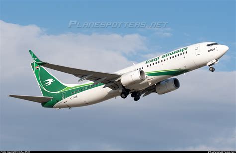 Yi Ase Iraqi Airways Boeing Z Wl Photo By Richard Toft Id