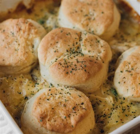 Chicken Biscuit Casserole - Sweet Pea's Kitchen