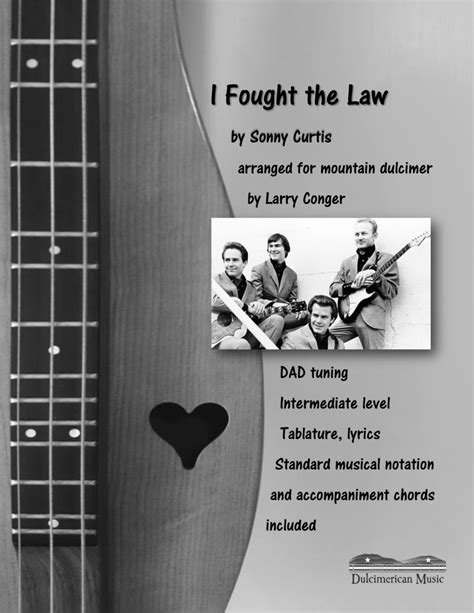 I Fought The Law Arr Larry Conger By The Clash Sheet Music For