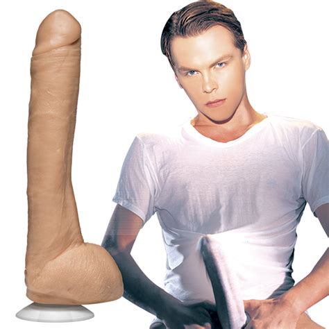 Kevin Dean Dildo 12in W Balls Vanilla Doc Johnson Satisfaction