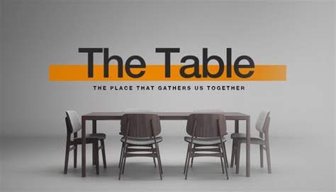 The Table – Church Sermon Series Ideas