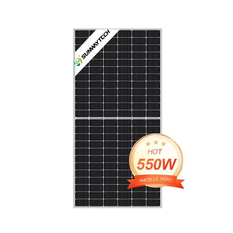 High Efficiency PV Module Half Cell 450W 500W 550W 560watt Mono CIGS