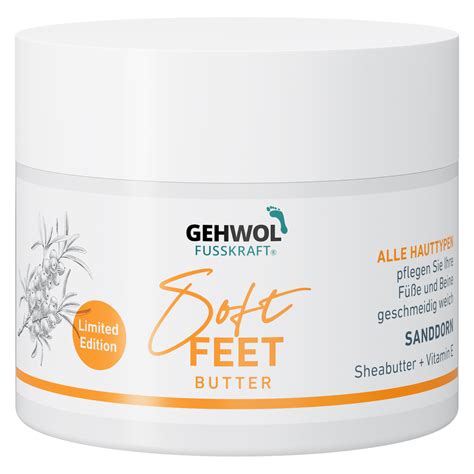 GEHWOL FUSSKRAFT Soft Feet Butter 50 Ml Tiegel Limited Edition GEHWOL