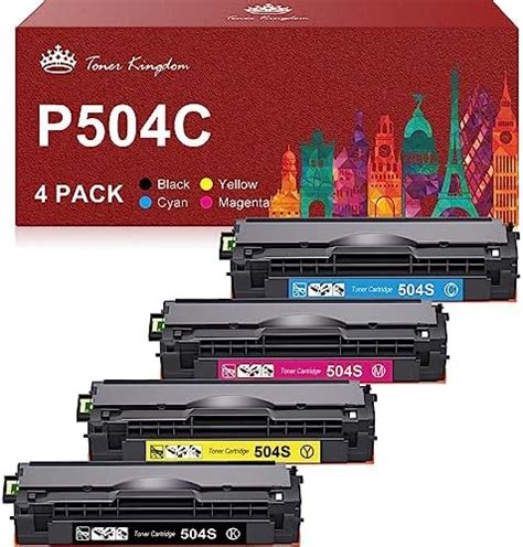 Toner Kingdom Clt P C Cartouches De Toner Compatible Pour Samsung Clt