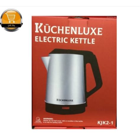 Kuchenluxe 2L Stainless Steel Electric Kettle Shopee Philippines