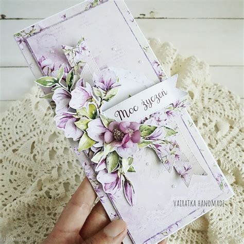 Ręcznie robione scrapbooking kartki kartka urodzinowa