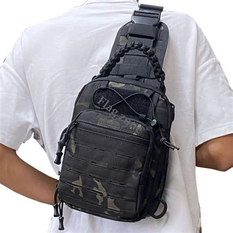 Molle Bolso De Hombro T Ctico Para Hombre Bolsa Militar Impermeable