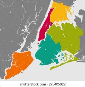 Map Of New York City Districts