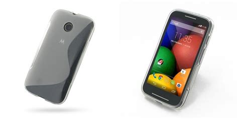 PDair Soft Plastic Case For Motorola Moto E XT1021