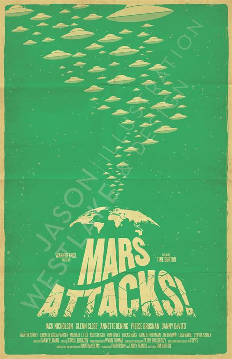 Mars Attacks! | Poster By Jasonw84