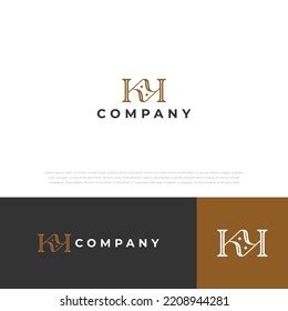 Luxury Letter K Logo Modern Illustration Stock Vector Royalty Free