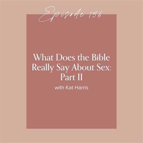 What Does The Bible Really Say About Sex Part Ii — The Refined Woman