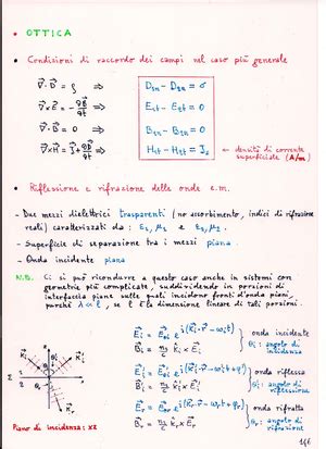 Formulario Fisica Secondo Parziale Formulario Fisica Universit