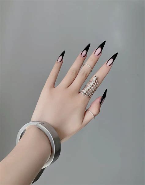 Witchy Nails Goth Nails Edgy Nails Grunge Nails Chic Nails