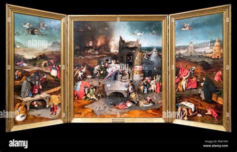 La Tentation De Saint Antoine Un Triptyque De J R Me Bosch C