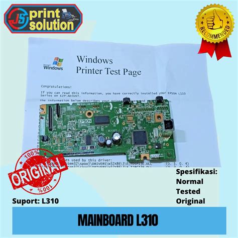 Jual Board Printer Epson L Mainboard L Motherboard L Original