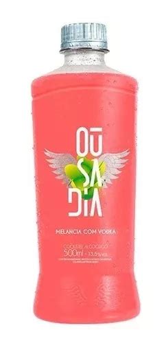 Coquetel Alcoólico Vodka Ousadia Sabor Melancia 500ml