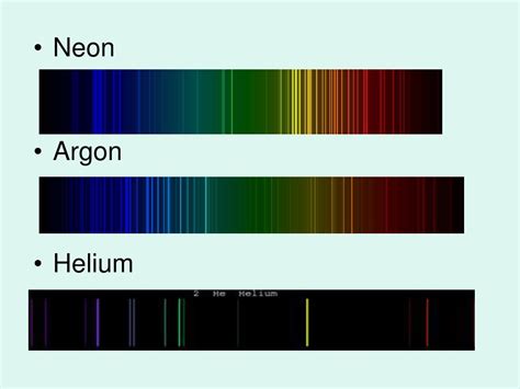 Line Spectrum Of Helium