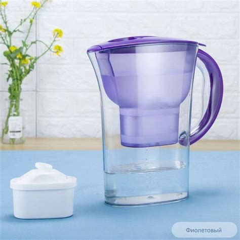 фильтр-кувшин для очистки воды, 2,5л, механический индикатор - купить с ...