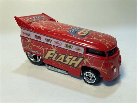 Loose Hot Wheels Vw Drag Bus House Of Cars Custom Flash Graphics Ebay