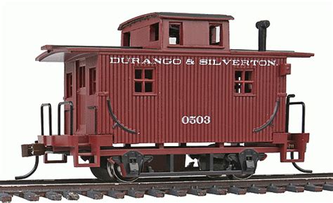 Electric Trains - Durango & Silverton Railroad - HO: ''Bobber'' Caboose ...