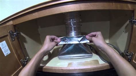 How to Install a Microwave Hood with Exhaust Fan - DIY