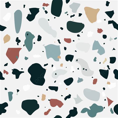 Terrazzo Flooring Vector Seamless Pattern In Bright Colors Background, Abstract, Back, Ground ...