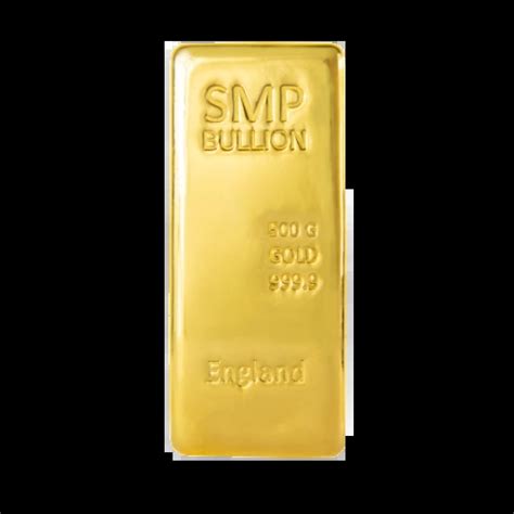 Smp 500 G Gold Cast Bar Smp Bullion And Diamonds