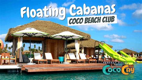 Coco Beach Club Floating Cabanas Full Walkthrough Tour And Review