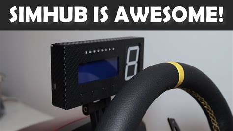 How To Make A Simhub Display With Gear Indicator Youtube