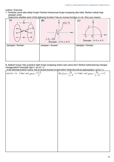 Modul Dlp Matematik Tambahan Kssm T4 Sainsmatematikjpm Muka Surat