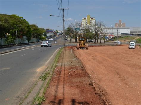 G Obras Interditam Trecho Da Avenida Luciano Guidotti Em Piracicaba