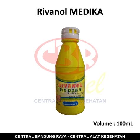 Jual MEDIKA Rivanol Antiseptik Pembersih Luka Kompres Bengkak 100mL