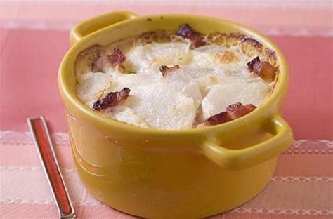 Gratin De Navets Aux Lardons