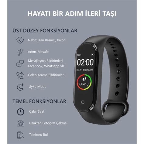 Reva Tech M Ad Msayar Ak Ll Bileklik Fiyat